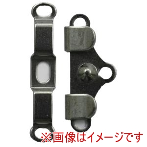 日本紐釦貿易 Nippon Chuko 日本紐釦貿易 カギホック 巾21×12mm 100組入 検針器対応 黒 FK533-01-100