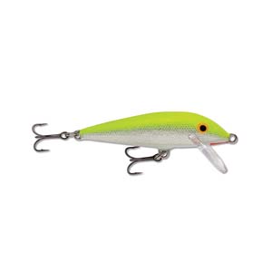 ラパラ Rapala ラパラ カウント ダウン 9cm 12g シルバーフルーレセント チャートリュース CD9 SFC