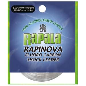 ラパラ Rapala ラパラ RFL30M4 ラピノヴァ フロロ カーボン ショックリーダー 30M 1.0号 4lb