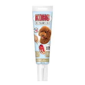コング KONG コング チューブペースト ヨーグルト味 140g 犬いぬイヌ おやつ しつけ トレーニング