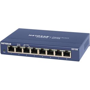 ネットギア NETGEAR ネットギア GS108-400JPS アンマネージ スイッチングハブ 8ポート 卓上型コンパクト ギガビット