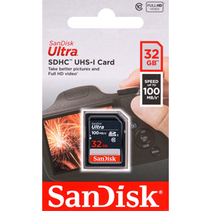 サンディスク SanDisk 海外パッケージ サンディスク SDHC 32GB SDSDUNR-032G-GN3IN UHS-I class10 SDカード