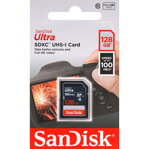 サンディスク SanDisk 海外パッケージ サンディスク SDXC 128GB SDSDUNR-128G-GN3IN UHS-I class10 SDカード