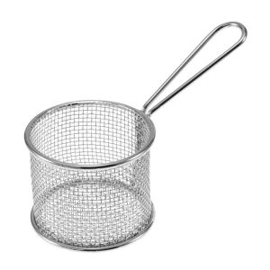 アメリカンメタルクラフト アメリカンメタルクラフト ミニ ステンレス フライバスケット ラウンド FRYR375