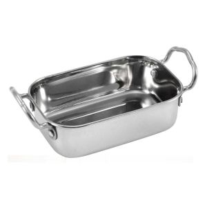 アメリカンメタルクラフト アメリカンメタルクラフト ミニ ステンレス ロースティングパン MRP53