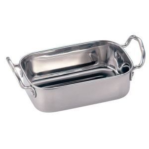 アメリカンメタルクラフト アメリカンメタルクラフト ミニ ステンレス ロースティングパン MRPS55