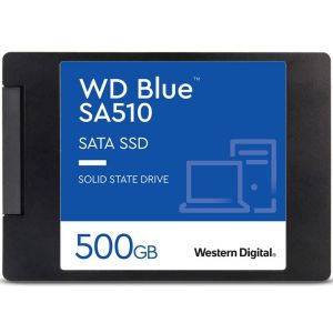 "ウエスタンデジタル WESTERN DIGITAL WDS500G3B0A WD Blue SA510 2.5"" SATA SSD 500GB 1年保証"