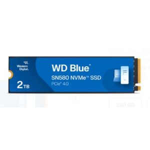Western Digital 海外パッケージ SSD WDS200T3B0E WD Blue SN580 NVMe SSD M.2 type2280 PCIe 2TB ISSDWD00000071