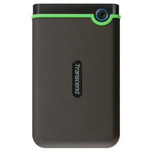 トランセンド Transcend トランセンド TS4TSJ25M3S 4TB 外付け ポータブルHDD 4TB 耐衝撃 USB3.1 Gen1 アイロングレー ハードディスク
