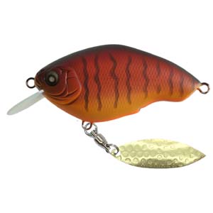 ニシネルアーワークス Nishine Lure Works ニシネルアーワークス チッパワRB ブレード 6 マットオレンジタイガー