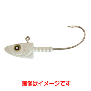 ニシネルアーワークス Nishine Lure Works ニシネルアーワークス ニシネスメルトヘッド 5/8oz 4/0 パールホワイト