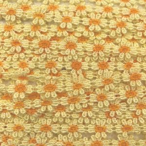 金亀糸業 金亀糸業 花レース ケミカルレース 1m 7  メーカー直送 代引不可 北海道沖縄離島不可