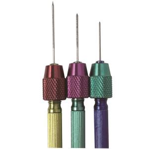 インターナショナルダイヤモンド インターナショナル 極細 ダイヤモンドヤスリ マイクロフィニッシュ 丸 ピンバイスセット 0.9φ400SP