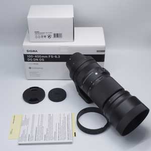SIGMA 中古 100-400mm F5-6.3 DG DN OS（FUJI Xmount）三脚リング セット 57406117 Aランク