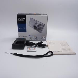 SONY 中古 サイバーショット DSC-W530 Blue 6145174 Aランク