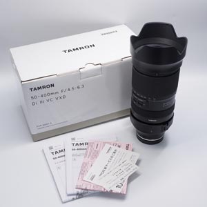 TAMRON 中古 50-400mm F4.5-6.3 Di III VC VXD Eマウント 019833 Aランク