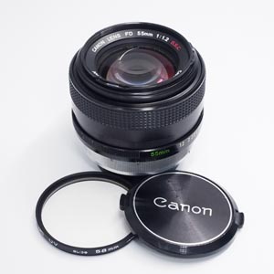 Canon 中古 FD 55mm F1.2 S.S.C. 73543 Bランク
