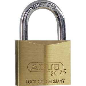 アバス ABUS アバス EC75 真鍮製南京錠 40mm ABUS