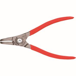 ゲドレー GEDORE GEDORE 面接触スナップリングプライヤー 軸用曲型 8000 AE01 3‐10mm 2930692