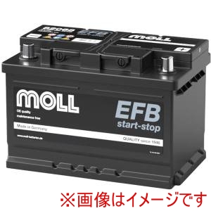 MOLL MOLL 82068 輸入車用バッテリー MOLL EFB start stop with EFB technology メーカー直送 代引不可 北海道沖縄離島不可