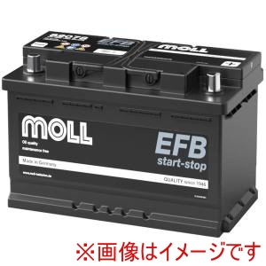 MOLL MOLL 82078 輸入車用バッテリー MOLL EFB start stop with EFB technology メーカー直送 代引不可 北海道沖縄離島不可