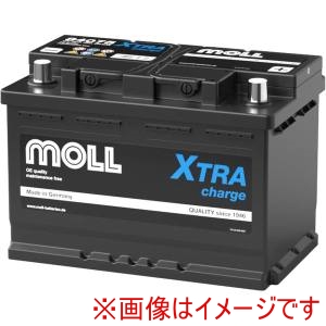 MOLL MOLL 84075 X-TRA Charge X-TRA Charge 輸入車用カーバッテリー メーカー直送 代引不可 北海道沖縄離島不可