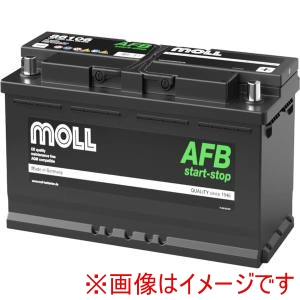 MOLL MOLL 86106 輸入車用バッテリー MOLL AFB start-stop メーカー直送 代引不可 北海道沖縄離島不可