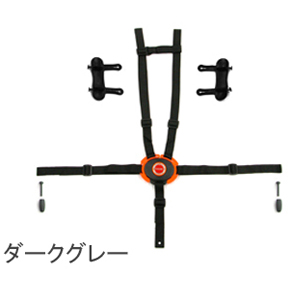 オージーケー技研 OGK オージーケー技研 BT-010K 5点式シートベルト ダークグレー