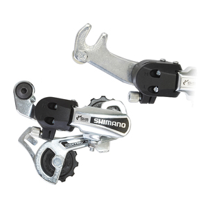 シマノ SHIMANO シマノ SHIMANO リアディレイラー 逆爪ブラケット  シルバー