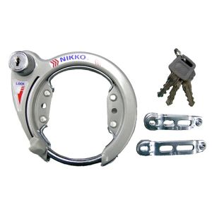ニッコー NIKKO ニッコー NC100 AL-P サークル錠 アルミシルバー