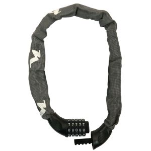 ニッコー NIKKO ニッコー N661C-750GR 5桁ダイヤル 暗証番号可変 チェーンロック 6×750mm スチールグレー