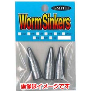 スミス SMITH スミス ワームシンカー 3/8oz