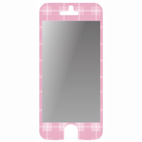 グリーンハウス(GreenHouse) iPhone5s/5c/5用 耐衝撃フィルム GH-FLI-IP5PC(チェック)