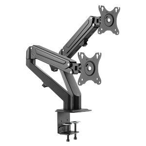 グリーンハウス GreenHouse グリーンハウス GH-AMCS02-BK ディスプレイフリーアーム ガススプリング式 2本タイプ