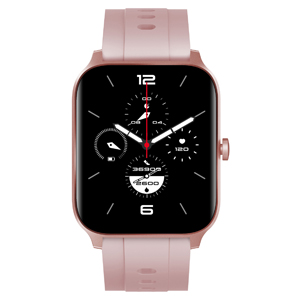 グリーンハウス Greenhouse グリーンハウス GH-SMWA-PK 1.69インチディスプレイ スマートウオッチ 専用日本語アプリ搭載 ピンク