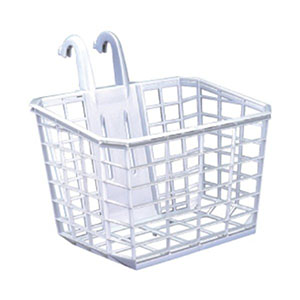 オージーケー技研 OGK オージーケー技研 FB-018 フロント用コンパクトバスケット パールシルバー