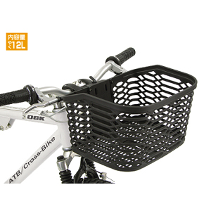 オージーケー技研 OGK オージーケー技研 FB-005AX ATB クロスバイク用 簡単着脱バスケット ブラック