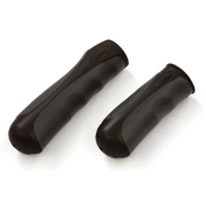 オージーケー技研 OGK オージーケー技研 AG-021 自転車グリップ ロング / ハーフ こげ茶 ブラック