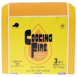 グリーンウッド グリーンウッド クッキングファイヤー ガスボンベ CB-3P 3本セット