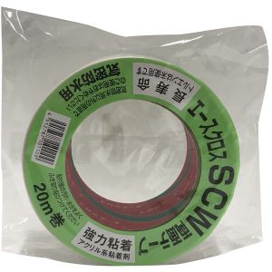 光洋化学 光洋化学 2693780050 エースクロスSCW 両面 クリヤ 50X20M