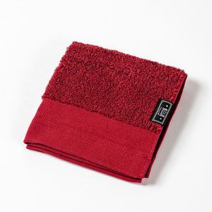 楠橋紋織 楠橋紋織 くすばしタオル ダブルスター DOUBLE STAR タントロ ウォッシュタオル 34cm×36cm ボルドー 1-68265-51-WI