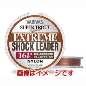 モーリス MORRIS バリバス スーパートラウト アドバンス エクストリーム ショックリーダー ナイロン 30M 12Lb VARIVAS