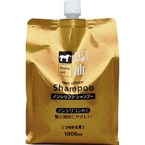 熊野油脂 熊野油脂 馬油シャンプー 詰替用 1000mL