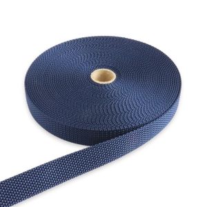 日本紐釦貿易 Nippon Chuko NBK パイレンバンド ポリプロピレン製 巾 20mmx10m巻 紺 PM20-10-16 日本紐釦貿易