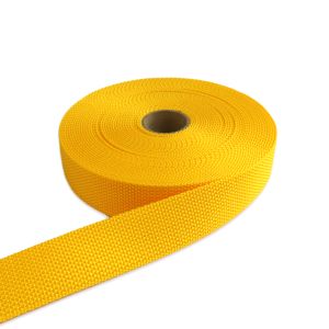 日本紐釦貿易 Nippon Chuko NBK パイレンバンド ポリプロピレン製 巾 30mmx10m巻 黄 PM30-10-3 日本紐釦貿易