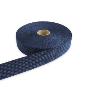 日本紐釦貿易 Nippon Chuko NBK パイレンバンド ポリプロピレン製 巾 30mmx10m巻 紺 PM30-10-16 日本紐釦貿易