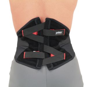 プリンス Prince プリンス サポーター ハイパフォーマンスプレミアムバックインパクトZERO ブラック 165 S SU708 Prince