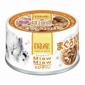 アイシア AIXIA アイシア ミャウミャウ とびきり ささみ入りまぐろ 60g