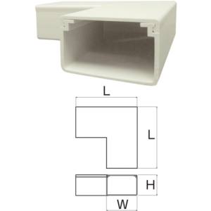 ジャッピー JAPPY ジャッピー C-64-SDS-B-JP 樹脂製ケーブル配線保護カバーNダクト 横曲り 幅60mm ベージュ JAPPY