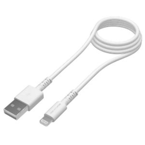 多摩電子工業 tamas 多摩電子工業 TH281L10W Lightningケーブル 1.0m ホワイト